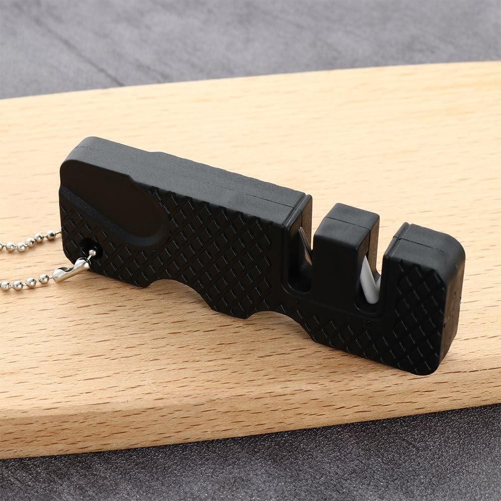 Portable Knife Sharpener - Handheld Tool for Camping, Kitchen, and Chefs