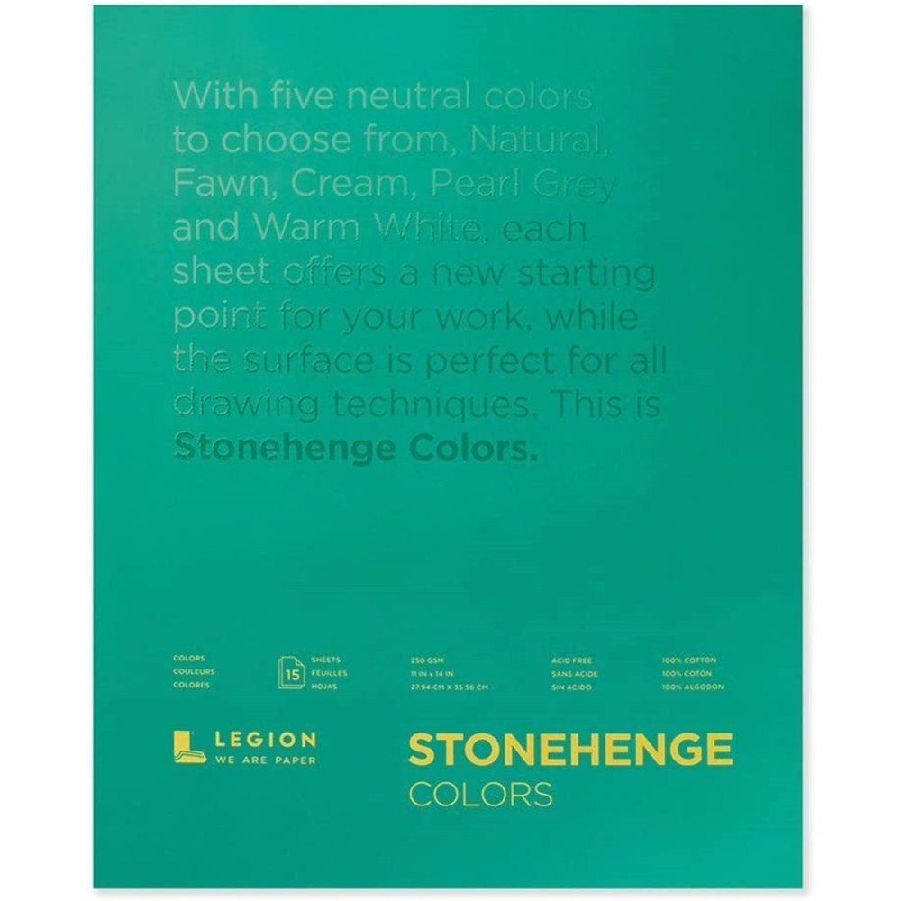Stonehenge Colors Pads 11x14 15 Sheets