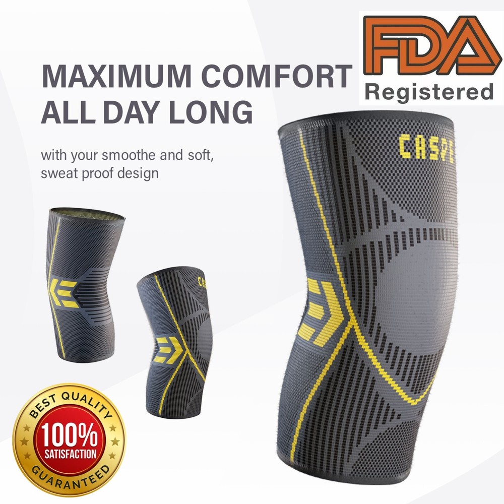 2 Pack Knee Brace for Meniscus Tear Support Joint Arthritis Patella Stabilizer