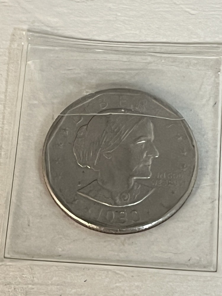 1980 S Susan B Anthony About Uncirculated