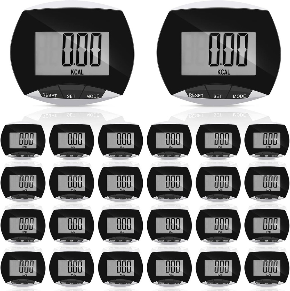 Portable Pedometer with Large LCD Screen