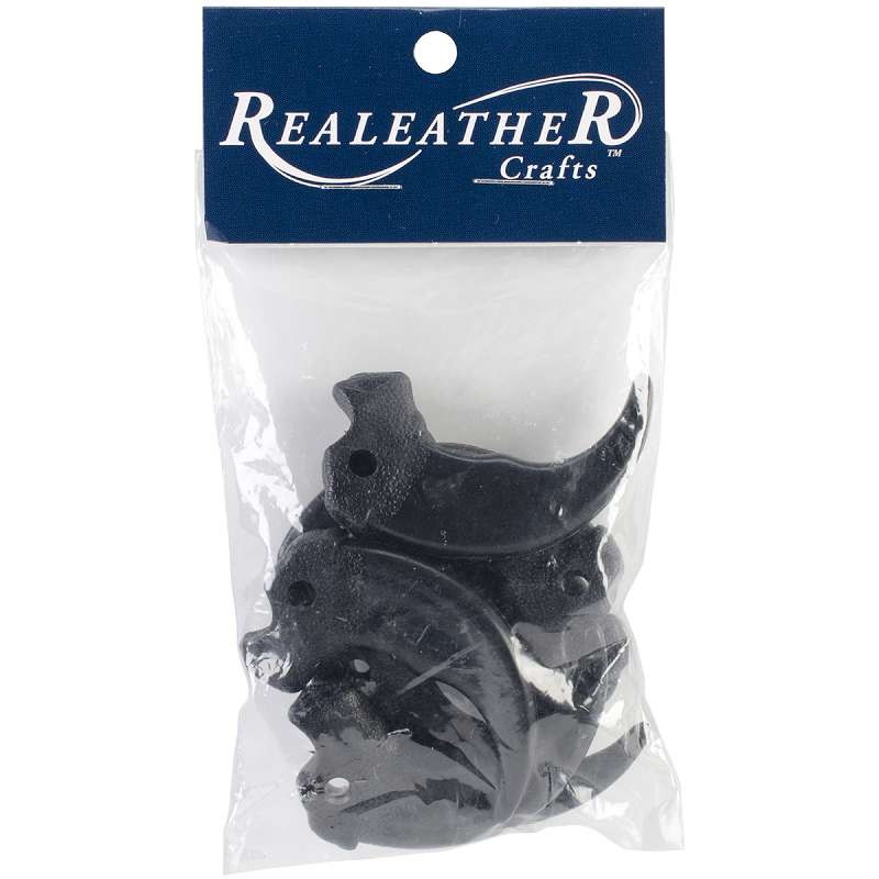 Plastic Bear Claws 2" 6/Pkg Black