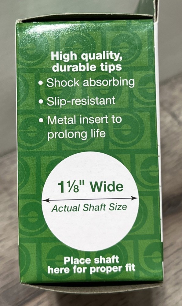 4 Essential Medical Supply Replacement Walker Commode Tips For 1 1/8" Shaft