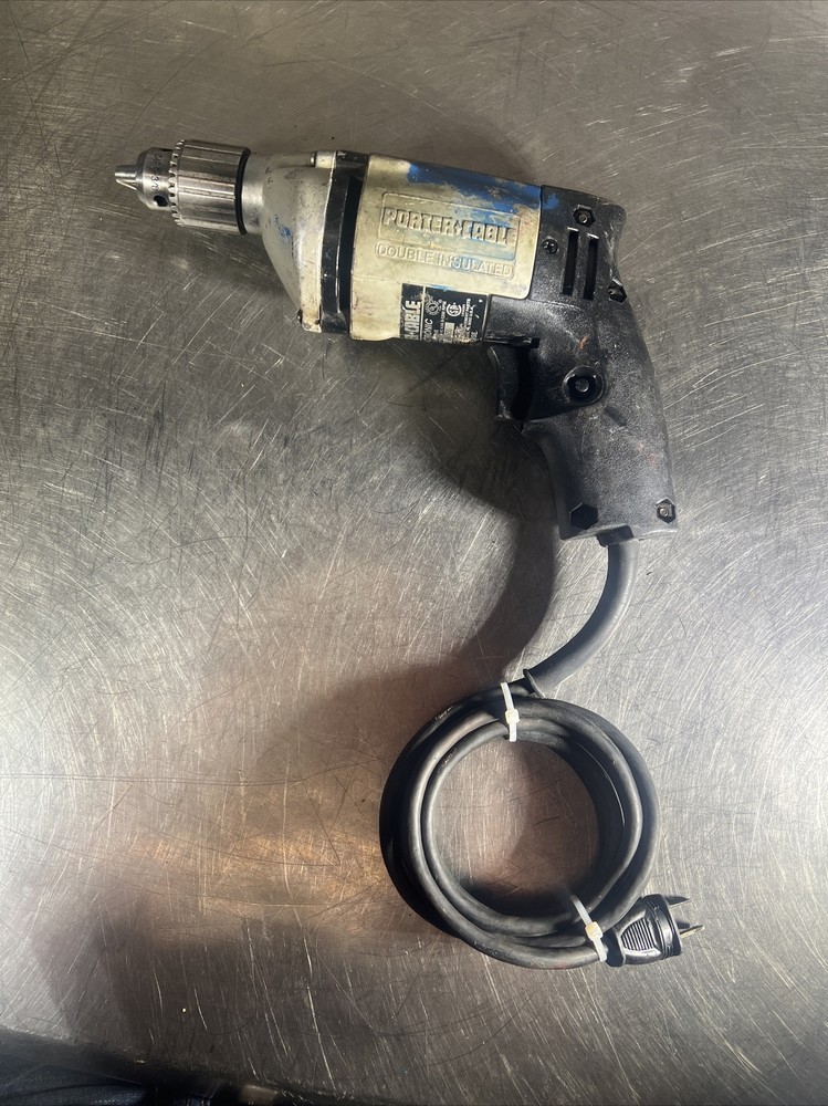 Porter Cable corded 3/8" Drill 1000 RPM Model 621