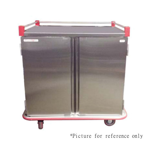 Carter-Hoffmann PTDTT20 Performance Patient Tray Cart with Double Compartments