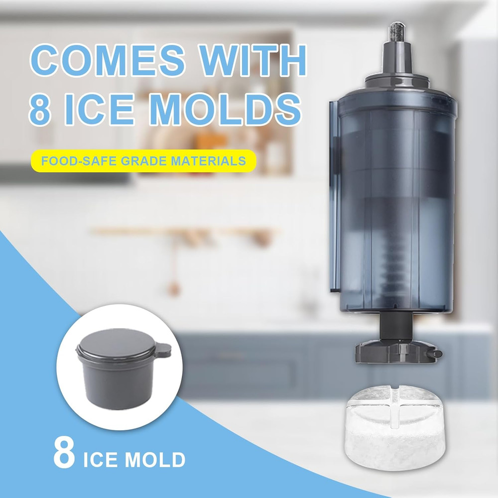 KitchenAid Shaved Ice Attachment - Snow Cone Maker with 8 Ice Molds