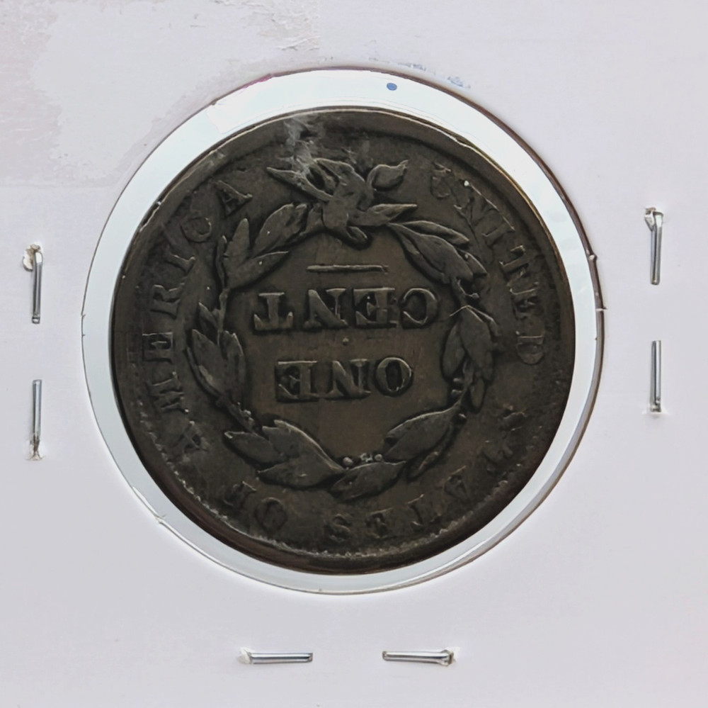 1837- US Coronet Head Large Cent- Fine