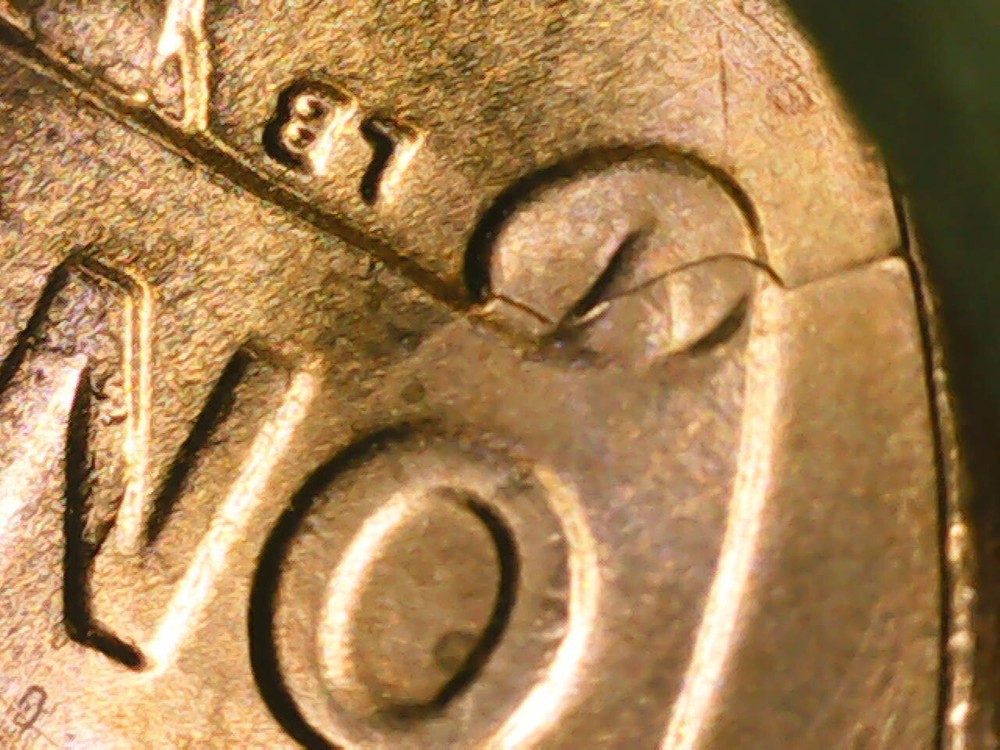 2023 Penny Die Crack Reverse