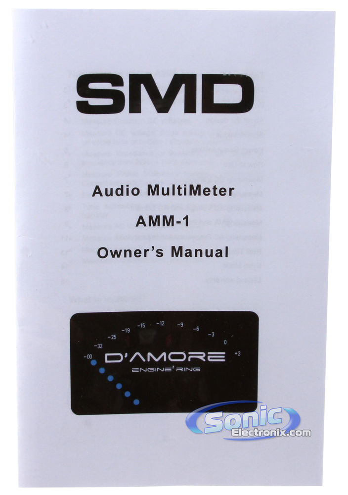 SMD AMM-1 Audio Multimeter