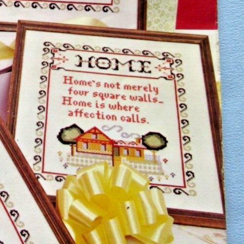 One Nice Thing After Another & Warm Feelings Large Patterns Cross Stitch Books