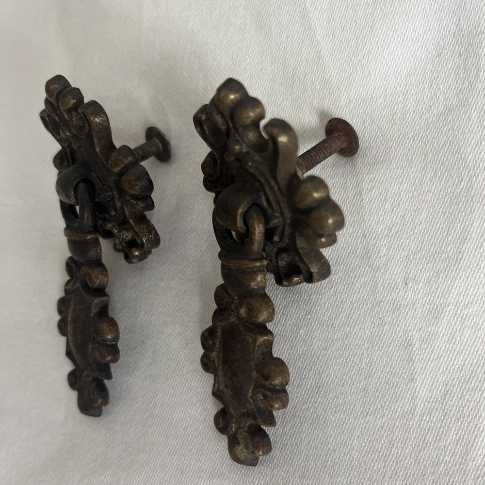 Antique Drawer Handles X2