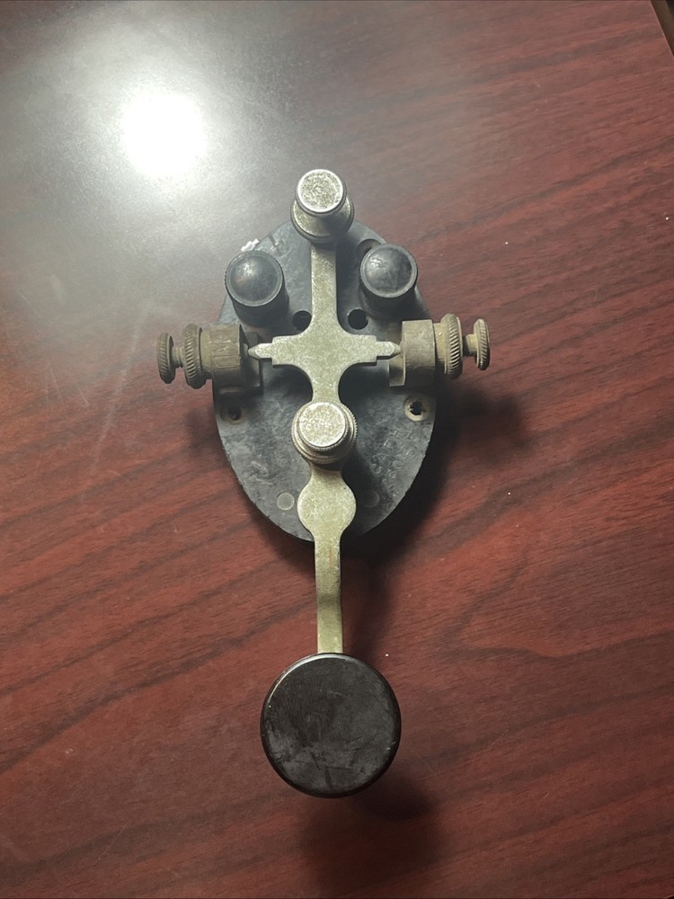 RARE U.S. NAVY WW2 McElroy Telegraph Key CAPH 26012 B