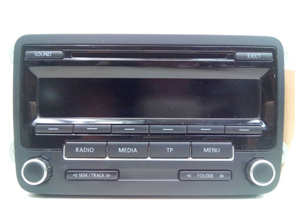 Radio/CD Changer Combination Di*CODE not present. Fits VW Touran (1T3