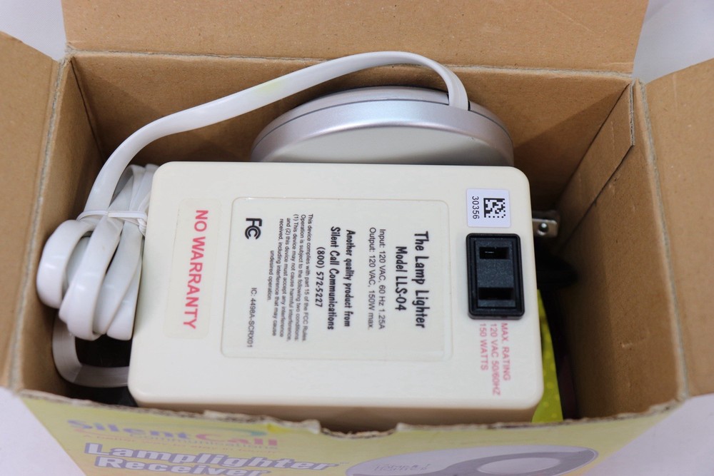 Silent LLS-04 Call Communications Lamplighter Receiver