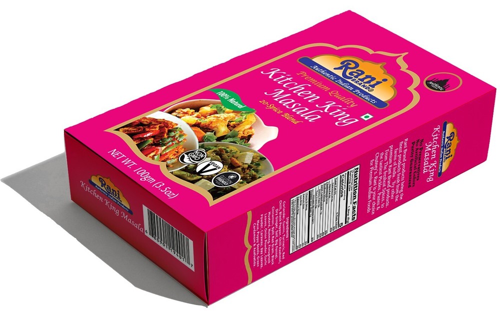 Rani Kitchen King Masala (20-Spice Curry blend) 3.5oz (100g)