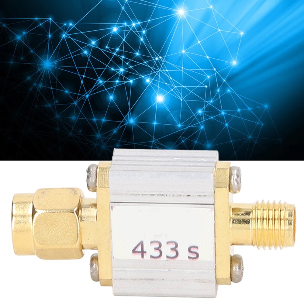 433MHz Bandpass Filter SMA Interface Band Pass Filter Module For Receiver❀