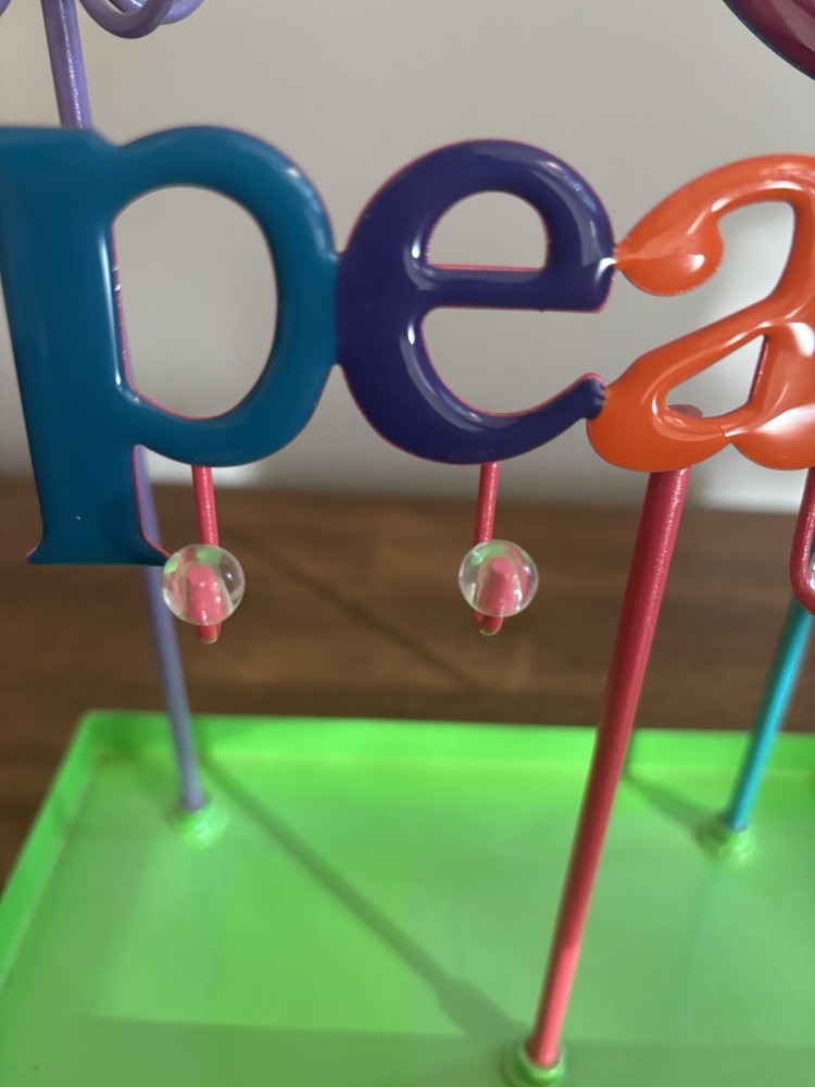 Peace Jewelry Stand Organizer