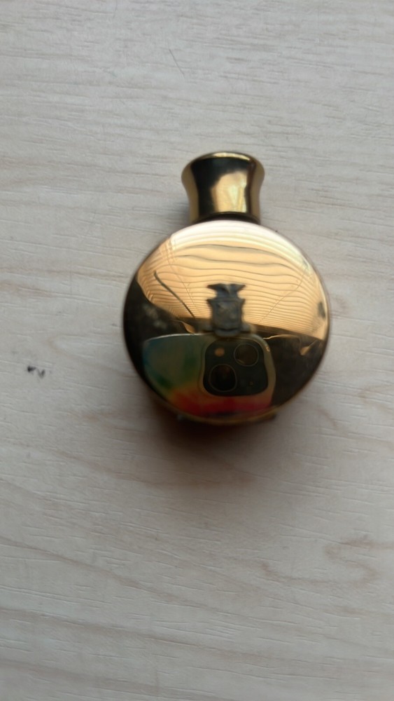 Refillable Perfume Bottle w/Chain - Vintage