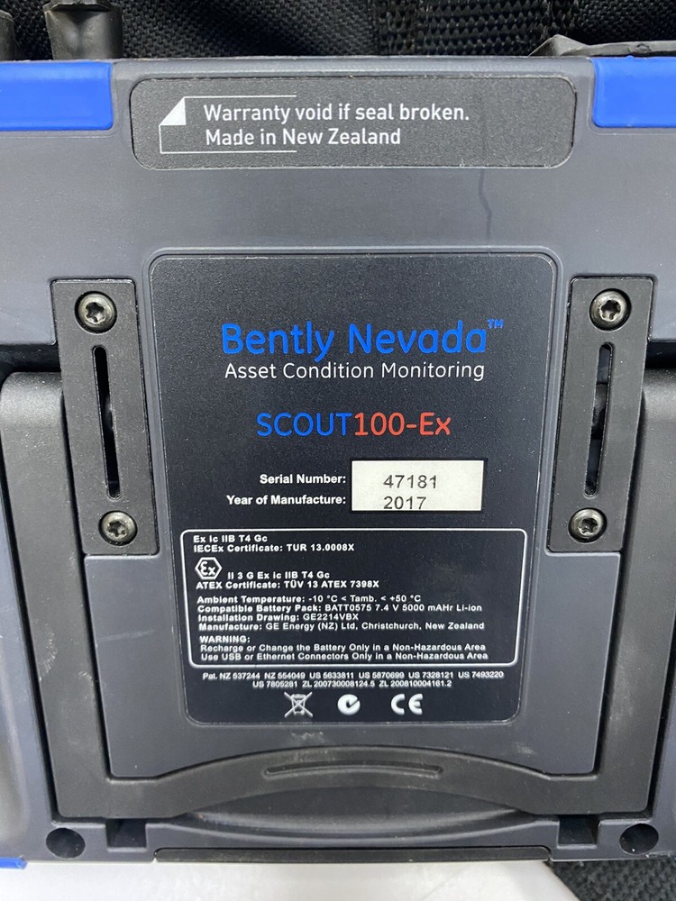 Bently Nevada SCOUT100-EX Vibration Data Collector,Analyzer and Balancer Kit