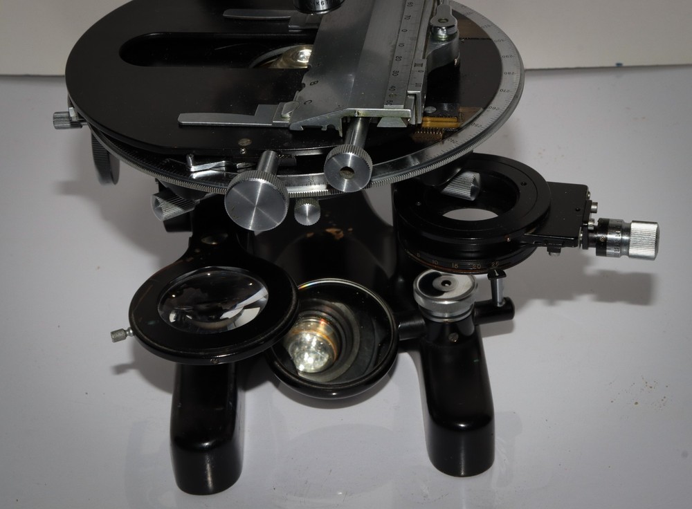 Antique Bausch & Lomb DDE Research Microscope