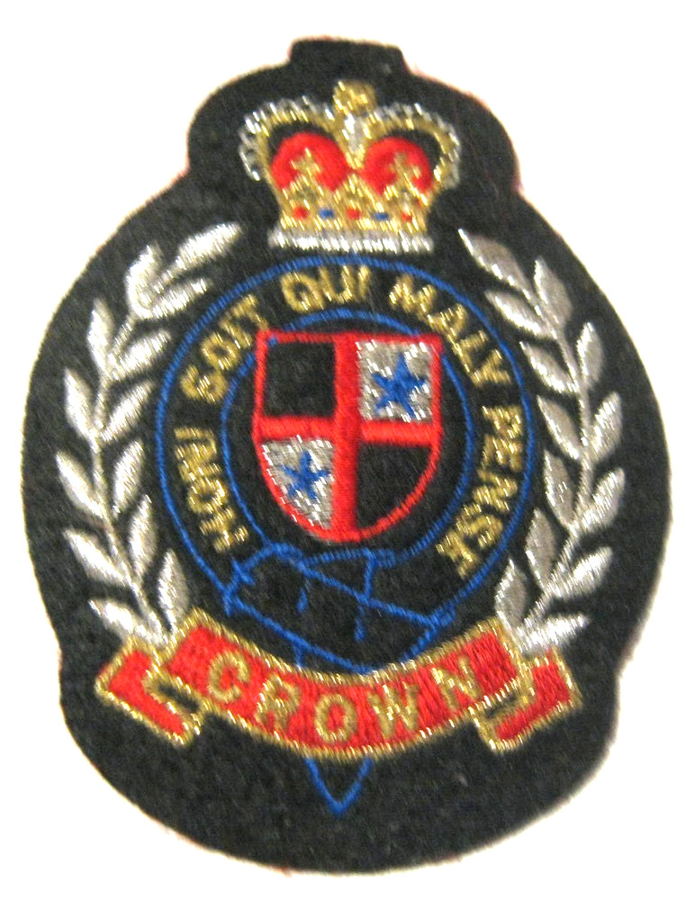 Crown Honi Soit Qui Maly Pense Patch