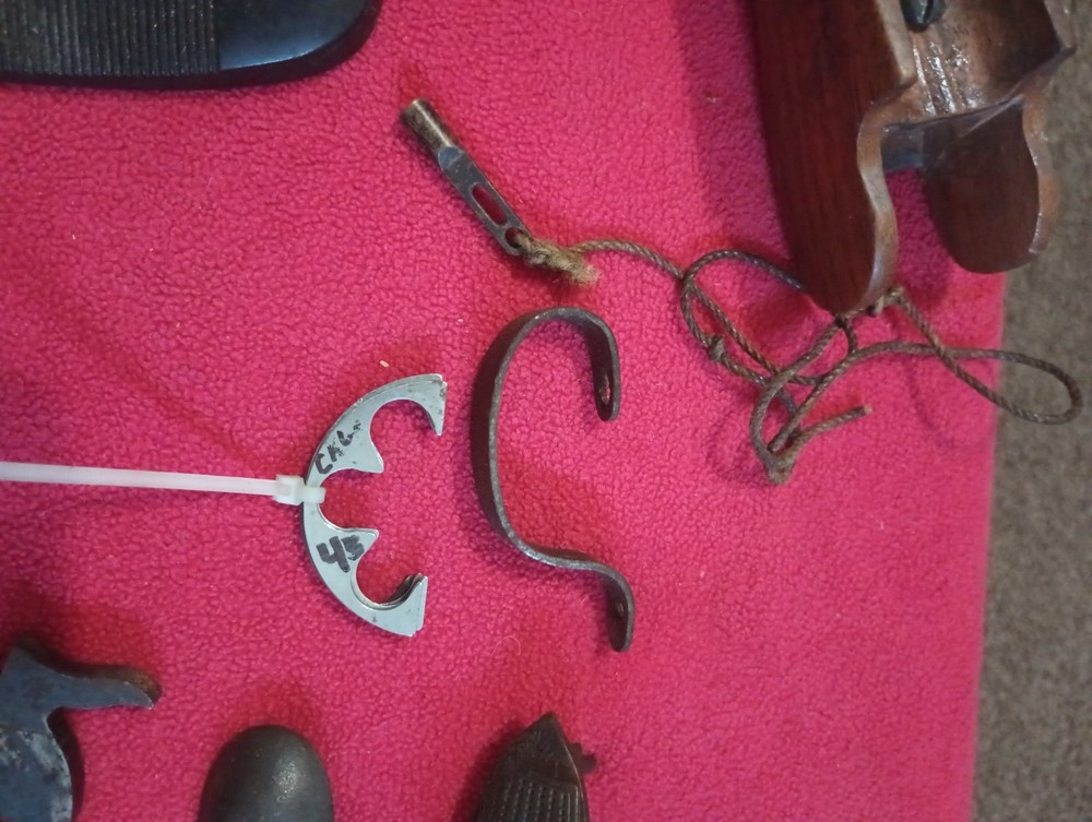 Antique Hammer / Side Lock Assembly Muzzleloader Lots Of Miscellaneous 1800s?