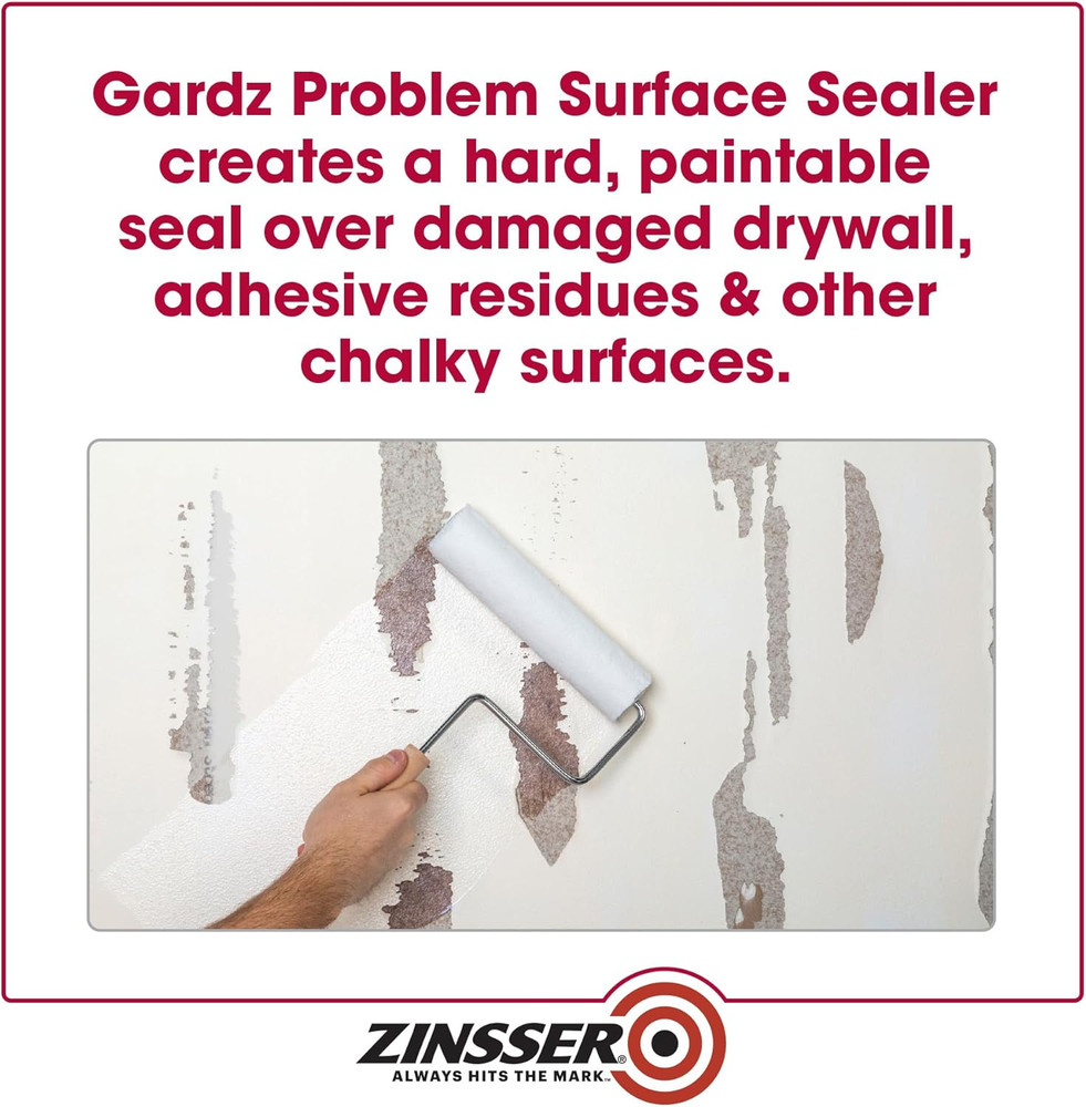 Qt 02304 Clear , Gardz Water-Based Problem Surface Sealer