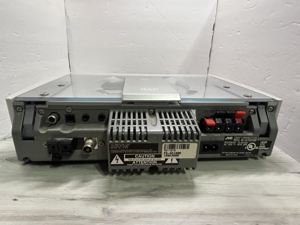 JVC Compact Component System FS-SD1000 Main Unit