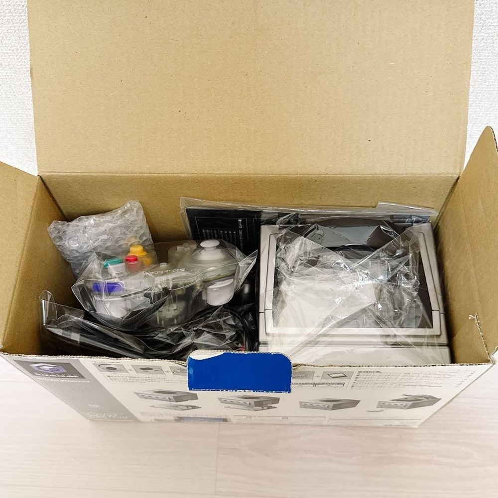 GameCube Enjoy Plus Pack Plus Clear Console Tested Working Japan