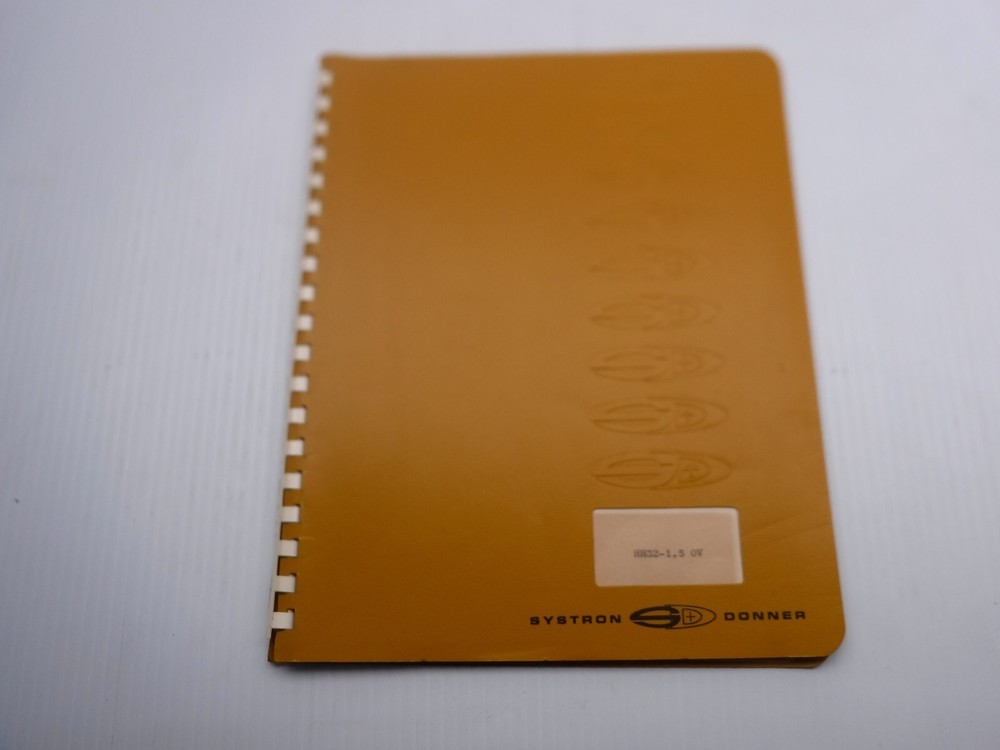 System Donner HH32-1.5 OV Manual