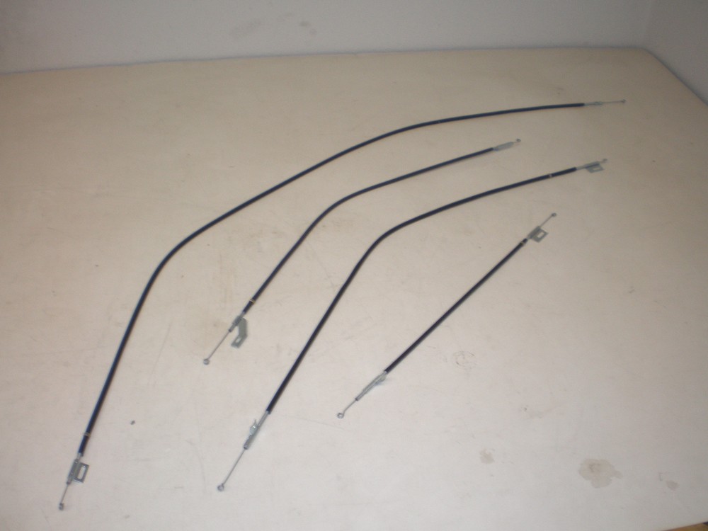 66 CHEVELLE A/C AND HEATER CONTROL CABLE SET