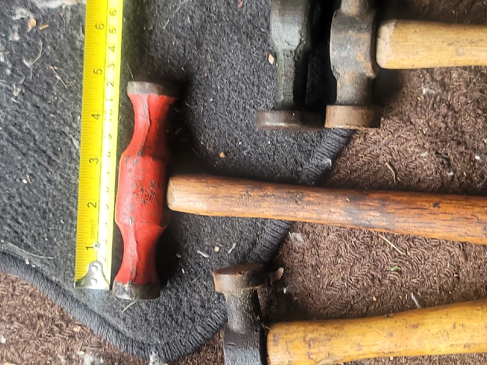 Lot Vintage Auto Body Hammers