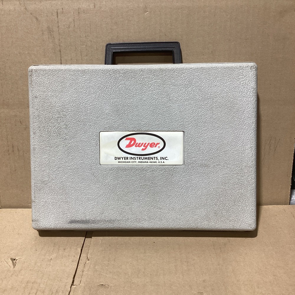 DWYER INSTRUMENTS 100-5 SOLID PLASTIC PORTABLE MANOMETER GAUGE, Partial Kit