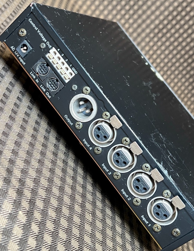 Audio Technica AT-MX341a Automatic 4 Channel Microphone Smart Mixer Rack Mount