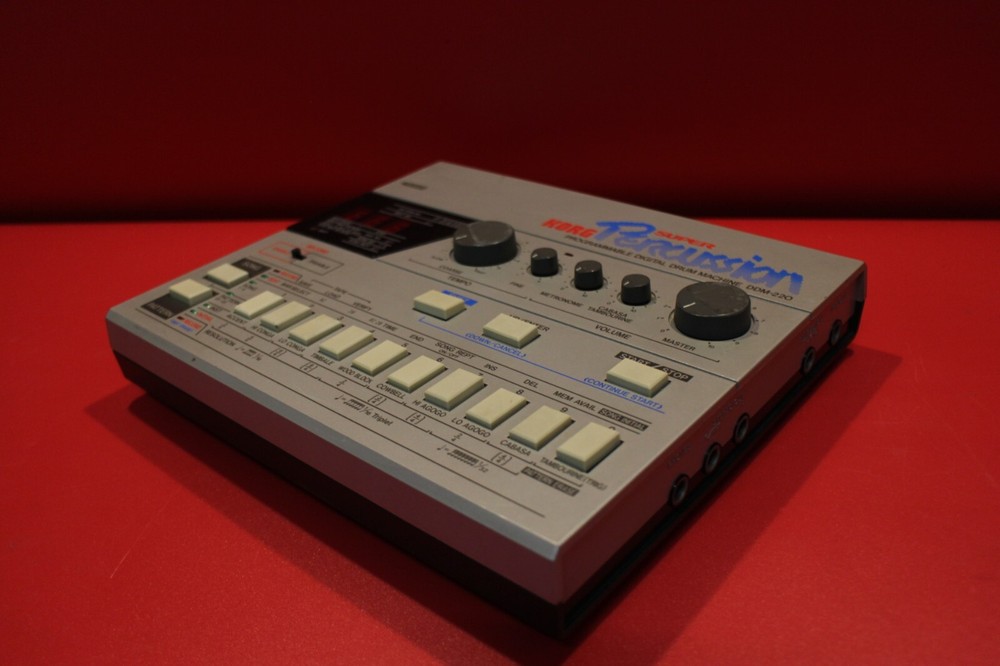 USED Korg Super Percussion DDM-220 Programmable Digital Drum U1990 230928