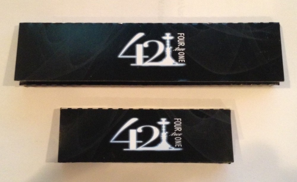 421 Cigarette Smoking Rolling Paper King Size 64 Papers / 2 Packets