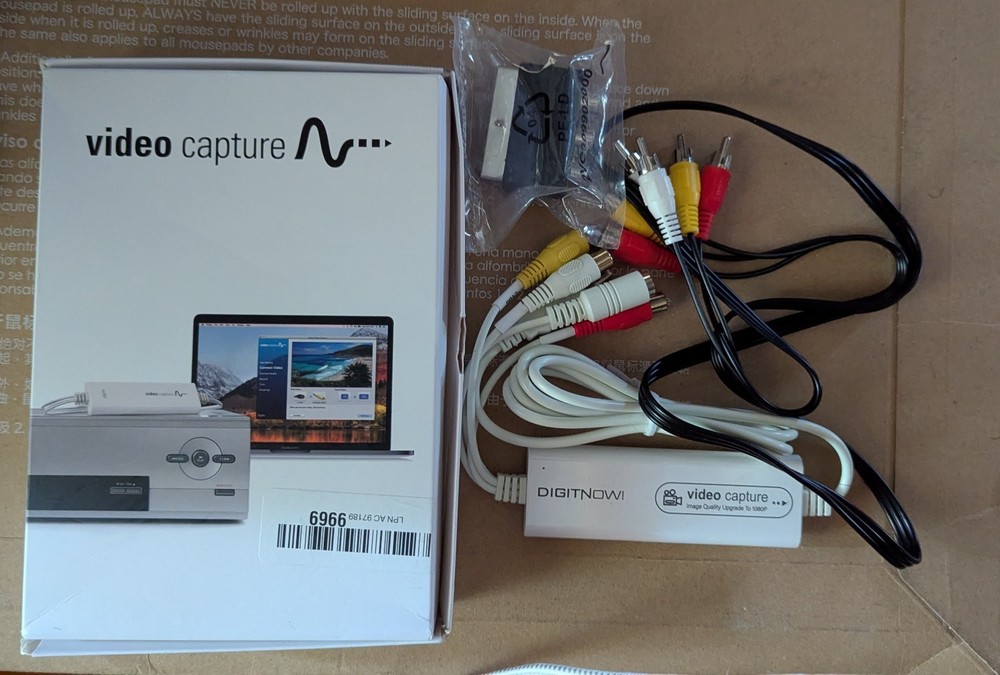 Elgato Video Capture USB Analog Video Digitize Capture Device Mac PC