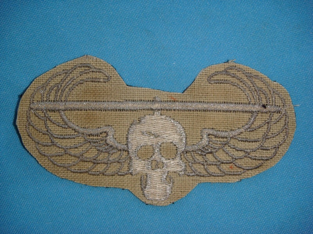 VIETNAM WAR PATCH, US AIR ASSAULT WINGED SKULL