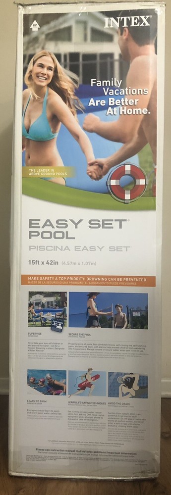 Intex 15ft X 42in Easy Set Pool