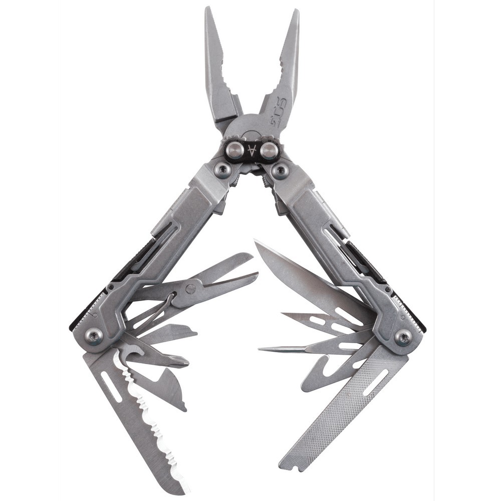 SOG PP1001-CP PowerPint Mini Multi-Tool, Stonewashed