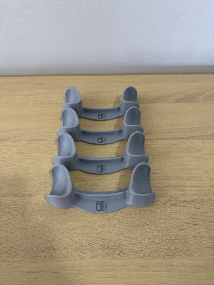 Nintendo Switch Pro Controller Stand Holder - 4 Controller Organizer Dock - Gray