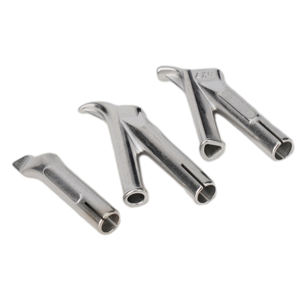 Premium Triangle Speed Welding Nozzle Set (4pcs) for Efficient Welding