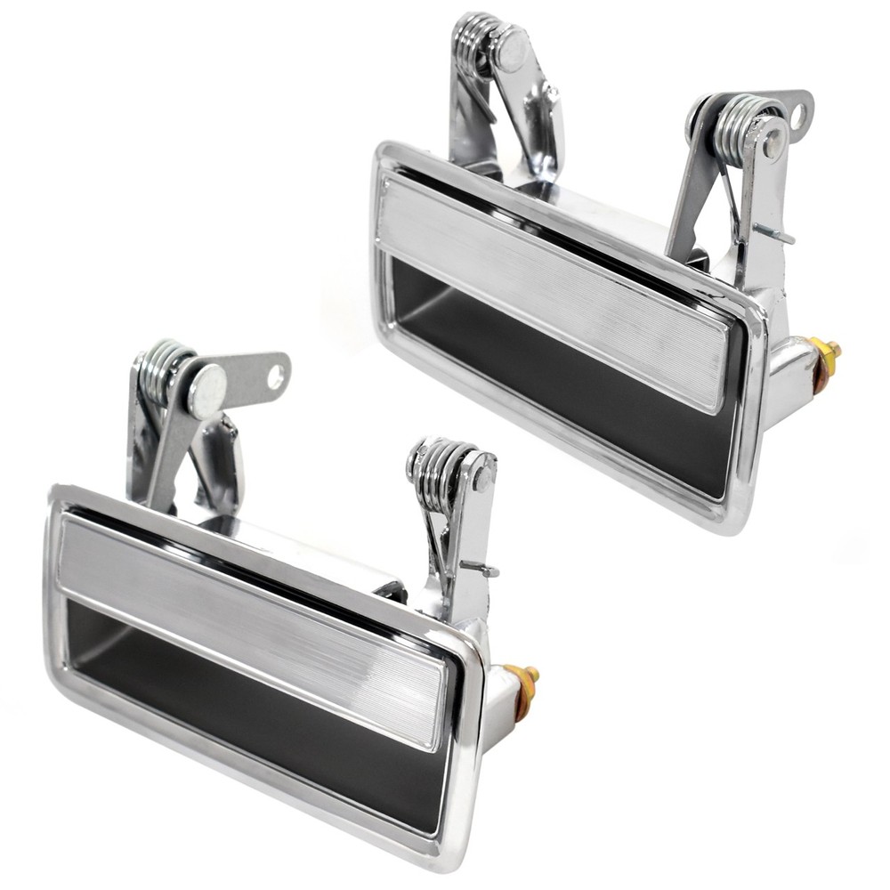 Outside Door Handle PAIR Chrome 1971-1972 Monterey