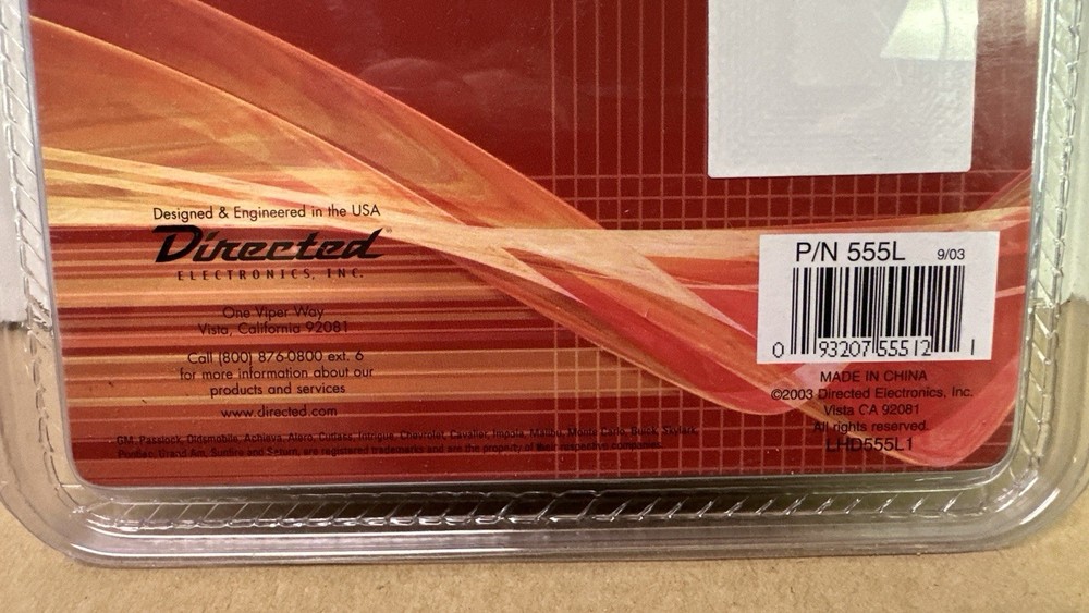 Gm Passlock 555L Remote Start Interface Directed DEI - READ