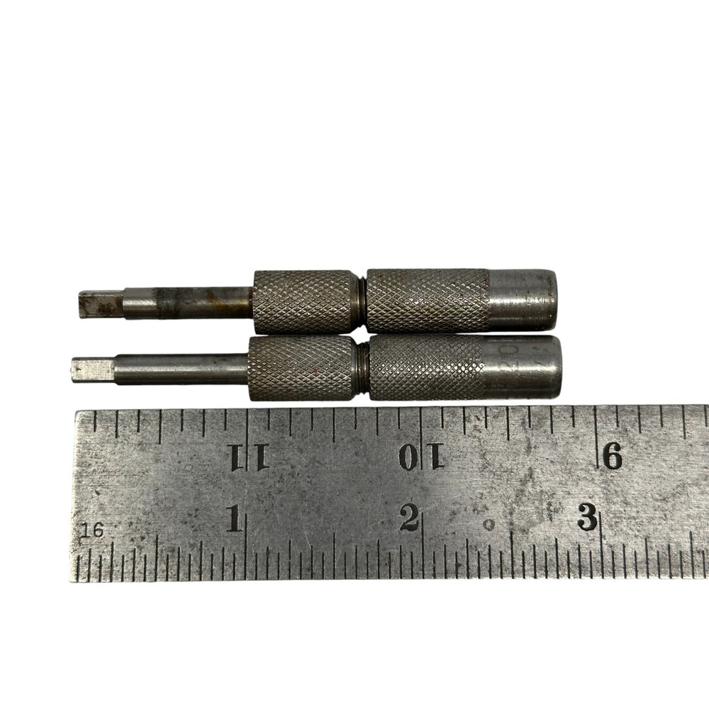 2 Pieces Pin Starter Hollow Punches