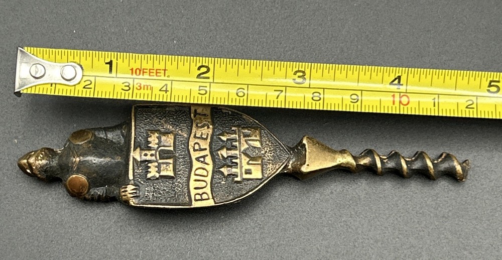 Old vintage Budapest corkscrew