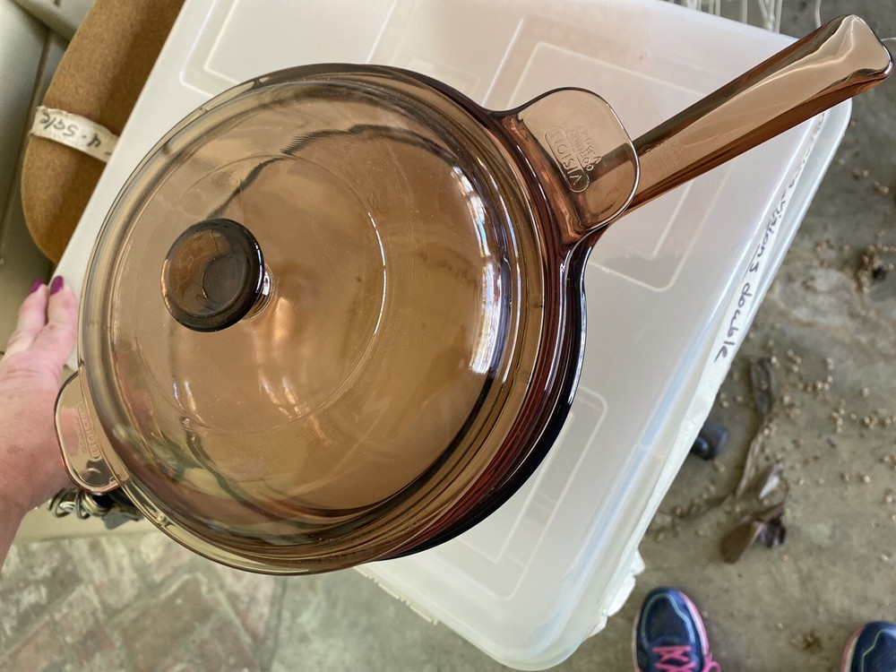 Corning Visions  Double Boiler 4 pc set up