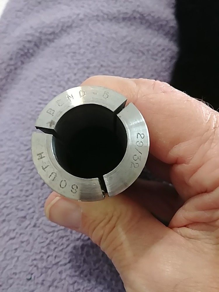 29/32" 5C Round Collet External Threads Only South Bend
