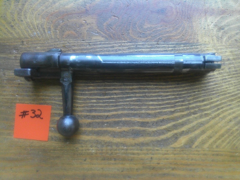 Turkish Model 38 M38 Mauser Rifle Bolt Complete Good 8mm