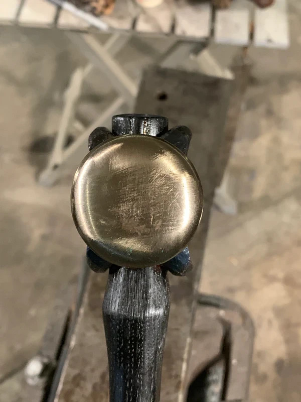 Rounding Hammer 2.5 LB Blacksmith's Iron Hammer